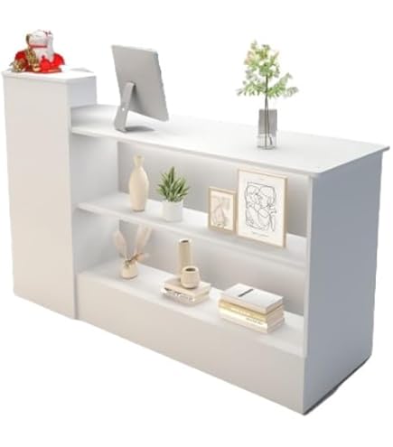 Amazon.co.jp: 木製 レジカウンター history900 ホワイト レジ